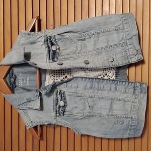 Aeropostale Jean Vest